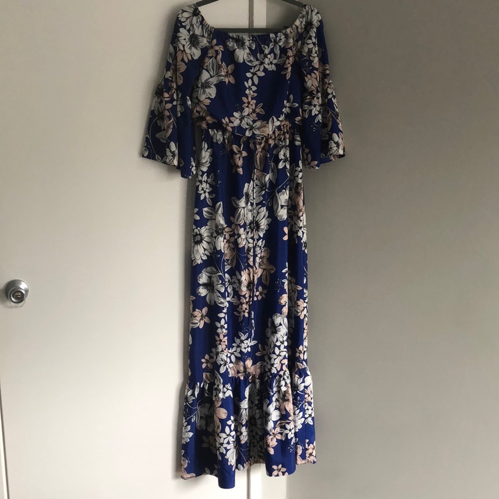 Beautiful blue Eliza J dress